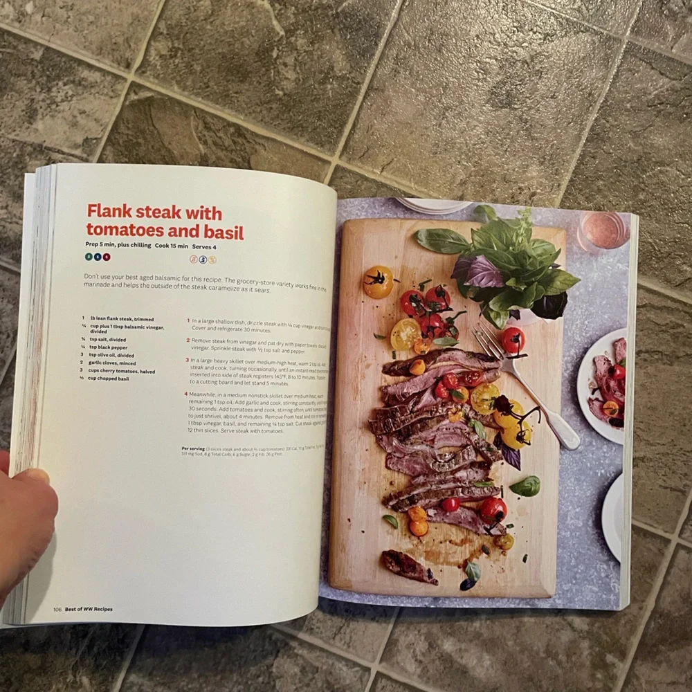 Weight Watchers Best of WW Cookbook - Orange and White - Picture 4 of 4